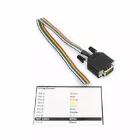 WA910 9way D-Plug with 30cm ribbon cable